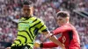 William Saliba has starred for Arsenal this season (Martin Rickett/PA)