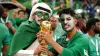Saudi Arabia has been officially awarded hosting rights to the 2034 World Cup (Mike Egerton/PA)