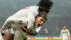 Alejandro Garnacho set up Kobbie Mainoo’s goal against FCSB (Andreea Alexandru/AP)