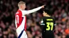 Oleksandr Zinchenko says Arsenal cannot switch off ‘even for one second’ against Real Madrid (John Walton/PA)