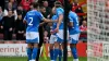 Stockport were frustrated by a penalty awarded against them (Cody Froggatt/PA)
