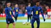 Phil Foden (left) and Marcus Rashford struggled against Albania (John Walton/PA)