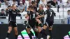 Arsenal stunned Lyon to reach the Women’s Champions League final (Thibault Camus/AP)