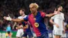 Lamine Yamal marked his 100th Barcelona appearance with a wonder goal (Emilio Morenatti/AP)