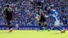 Birmingham City’s Keshi Anderson (second left) scores his side’s first goal (PA)