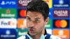 Mikel Arteta wants Arsenal’s fans to help them in the home game against PSG (Adam Davy/PA)