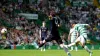 Celtic’s Reo Hatate (right) scores his first against Kilmarnock (Andrew Milligan/PA)