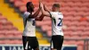 Ethan Laird (left) scored Birmingham’s opener (Tim Markland/PA)