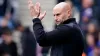 Boss David Gray is happy with Hibernian’s form Jane Barlow/PA)