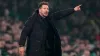 Diego Simeone’s Atletico Madrid went three points behind second-placed Real Madrid with victory at Sevilla (Andrew Milligan/