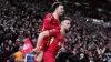 Liverpool’s Diogo Jota settled the Merseyside derby (Peter Byrne/PA)