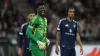 Manchester United’s goalkeeper Andre Onana, (centre) again found his performance under the microscope (Thibault Camus/AP)