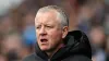 There was frustration at Oxford for Sheffield United manager Chris Wilder (PA)