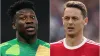 Andre Onana and Nemanja Matic are embroiled in a war of words (PA)