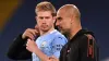 Kevin De Bruyne and Pep Guardiola will part ways at the end of the season (Laurence Griffiths/PA)