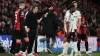 Marco Silva (second left) said Ryan Sessegnon was incorrectly substituted on Monday night (John Walton/PA)