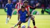 Chelsea’s Malo Gusto and Brentford’s Kevin Schade (right) battle for the ball (Zac Goodwin/PA)