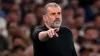 Ange Postecoglou expects Tottenham to complete the job (John Walton/PA)