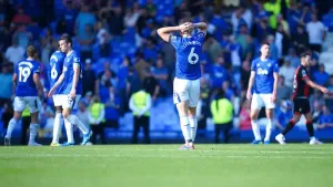 Everton’s dramatic collapse ‘the most frustrating’ defeat of Sean Dyche’s career