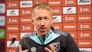 No expectations: Graham Potter wants the best from his squad amid transfer talk