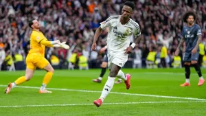 Real Madrid edge out Rayo Vallecano to join Barcelona at top of LaLiga