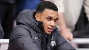 Liverpool’s Trent Alexander-Arnold returns to training after ankle injury